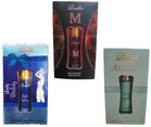Combo of Radhe Asseel with Lady In Beauty & M Non Alcoholic Roll On Attars for Men & Women 