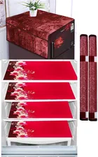 Knit 7 Pcs Fridge Cover Set 