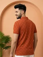 Printed Polo T-shirt for Men 