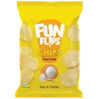 फन फ्लिप्स प्लेन सॉल्टेड पोटैटो चिप्स 45 g