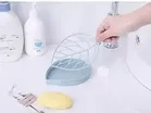 Pallavi Trading Sink Soap Hanging Holder Water Draining Caddy Over The Faucet Sponge Organizer 2Pcs