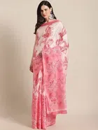 SVB तफेटा सिल्क साड़ी विदाउट ब्लाउस पीस 