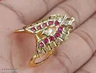 Alloy Ring for Women (Multicolor)