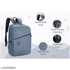Canvas Backpack Bag, Blue