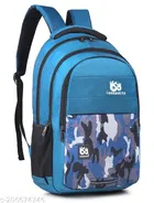 Nylon Backpack for Men & Women, Blue