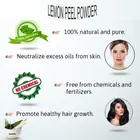 Natural Lemon Peel Powder for Skin & Hair 