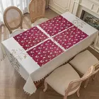 PVC Printed Dining Table Placemats 