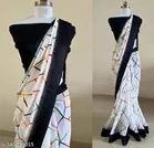 Cotton Silk Abstract Saree for Women 