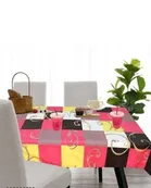 PVC Printed 4 Seaters Table Cover 