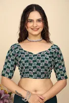 Georgette Woven Design Saree for Women 