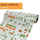 G&M Butter/Food Wrapping Basic Paper Roll 500g