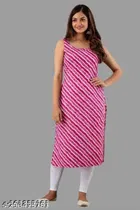 Cotton Striped Kurti for Women 