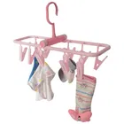 EasyDry Squre 10 Clothes Clip Hanger 