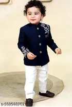 Floral Cotton Kurta Set for Boys 