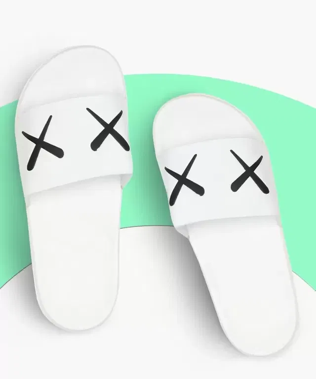 Sliders for Men (White, 9)