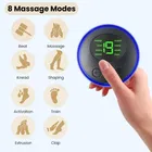 Butterfly Massager Machine for Pain Relief, Rechargeable Full Body TENS Massager with 8 Modes 19 Levels 