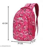 Cotton Blend Backpack for Men & Women, Pink
