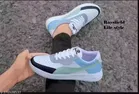 Casual Shoes for Men (White & Blue, 6)