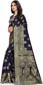 Banarasi Silk Zari Woven Saree for Women 