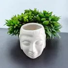 Ceramic Buddha Theme Pots for Indoor Plants 