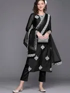 Viscose Rayon Printed Kurta Set for Women 