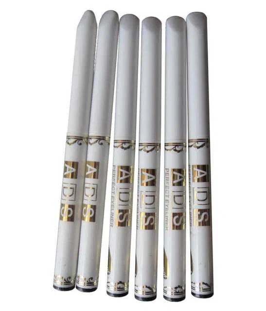 Lenon Makeup Accessory Kajal Pencil (Black) (30 g) (Pack of 6) (D128)