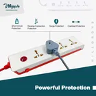 Hillgrove Power Extension Board with 4 Universal Socket and 1 Switch with 2 Meter Long Cable Surge Protector for Home/Computer/Fridge 4 Socket Extension Boards  