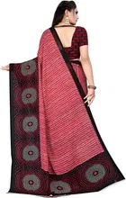 Georgette Printed Saree for Women 