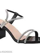Embellished Block Heels for Kids 