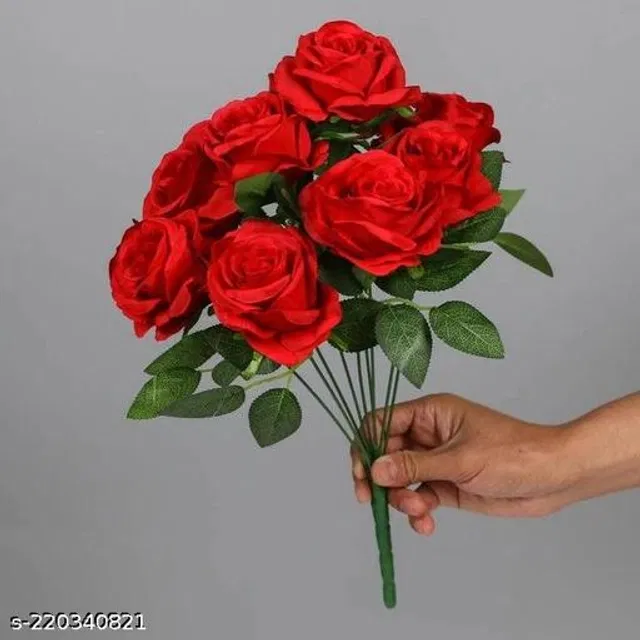 Plastic Artificial Flower (Multicolor)