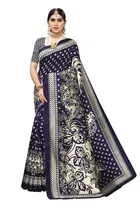 SVB प्रिंटेड साड़ी फॉर वीमेन 