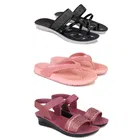 Combo of Flats with Slippers & Sandals for Women 