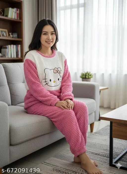 Comfort Nightdress for Women (Multicolor, XXL)