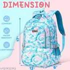 Polyester Backpack Bag, Blue