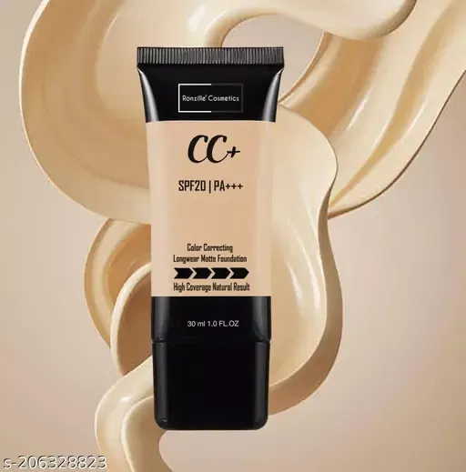 Ronzille Color Correcting Longwear Matte Foundation-01 Foundation, Shade-01, 30 ml