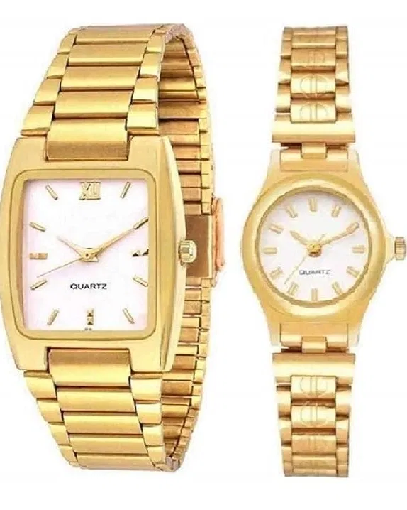 Analog Watch for Men & Women (Multicolor, Set of 2)