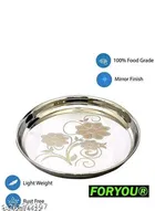 Stainless Steel Dinner Full Plates 