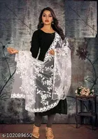 Embroidered Jaipuri Net Floral Sewing & Embroidery 