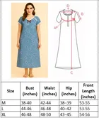 Sarina Printed Nightdress for Women 