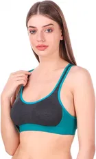 Cotton Blend Non Padded Bra for Women 