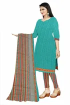 शारदा क्रिएशन क्रेप फ्लोरल प्रिंट सलवार सूट अस्टीचड 