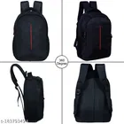 Nylon Backpack for Men & Women, Black