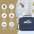 MILTON Steel 4 Container Lunch Box 