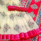Cotton Printed Saree for Women 