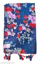 Poly Chiffon Printed Scarves for Women 