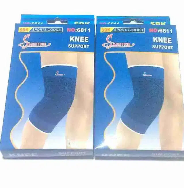 SBK Knee Support for Unisex (Blue, Set of 2)