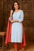 Rayon Printed Kurti for Women 