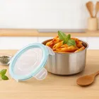 FRIENDS FOR LIFE Air-Tight Steel Container 