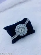 Feminine Fancy Diamond Watch Bracelets