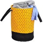 Canvas Laundry Bag,Yellow,  